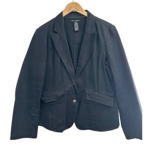 For Joseph Black Denim‎ Blazer Jacket XL